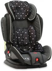 Детское автокресло Lorelli MAGIC + SPS PREMIUM black crowns (9-36 кг)